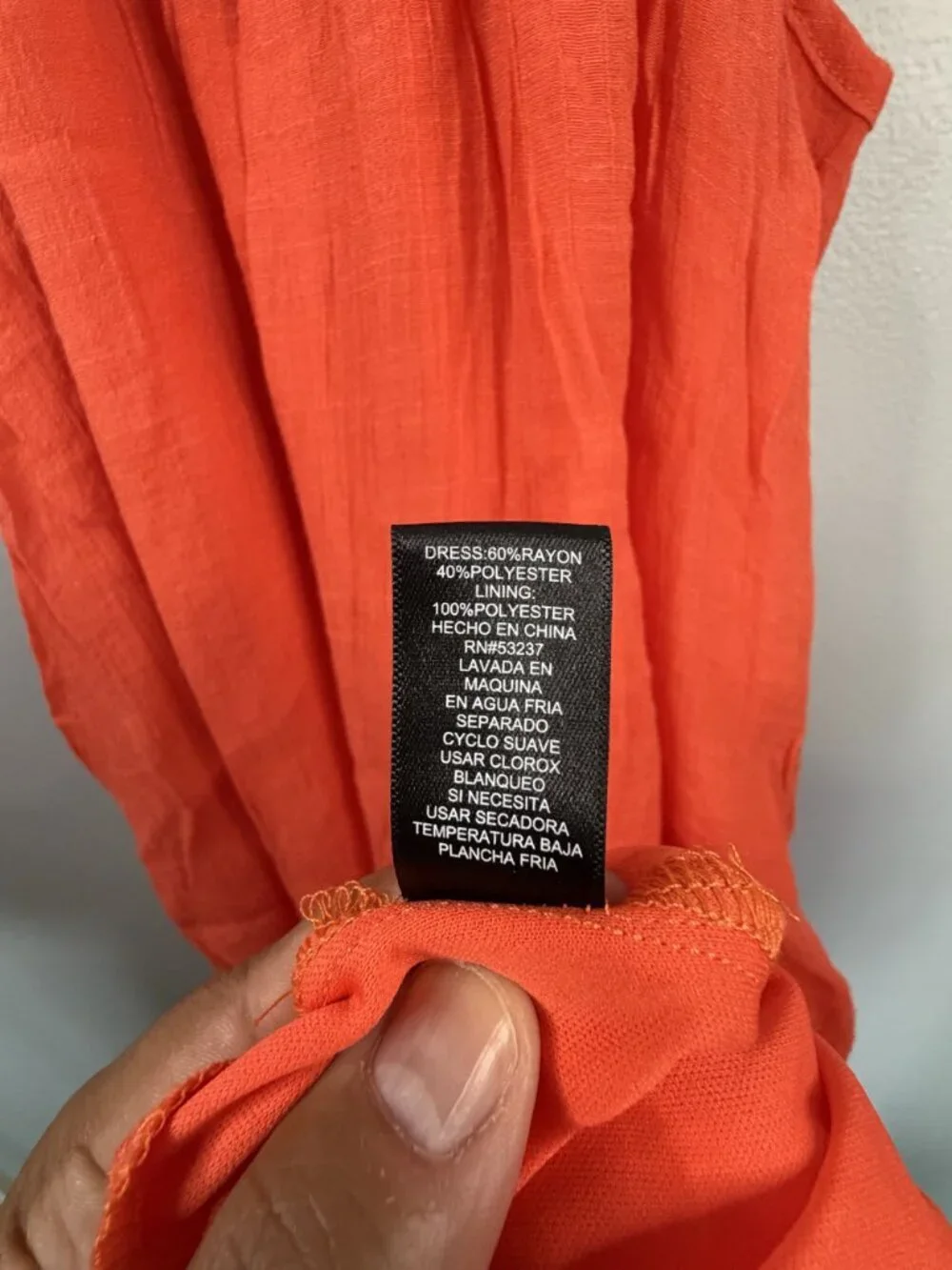 Mlle Gabrielle Womens Orange High-Low Sleeveless Maxi Dress 1X